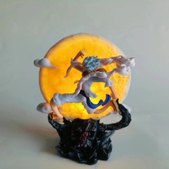 Mô Hình OnePiece Luffy Gear 5 ánh trăng bản nhỏ Bản A - Cao 13.5cm - nặng 125gram - Phụ kiện : có LED , Figure OnePiece - có hộp bìa - N1-K53-T1-S2