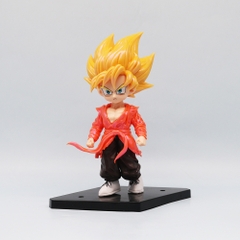 Mô Hình Dragon Ball Bộ 4 Goku Dáng Đứng Có Đế - cao 17cm - nặng 780gram - DragonBall - Hộp Màu - N3-K46-T1-S1-S2