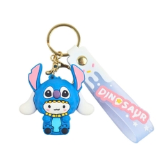 Móc khóa cosplay kuromi xanh nước biển - Dây móc dài : 10cm - Mô Hình Cao : 6cm - Nặng : 50gram - No Box - SKU: moc139 - (Vat: 88223-7)
