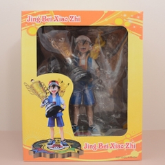 Hàng Cao Cấp -  Mô Hình Pokemon Satoshi cầm cúp bản cao cấp - Cao : 28cm - Nặng : 800gram - Figure pokemon - Full Box - N3-T5