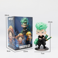 Mô Hình OnePiece Zoro dáng đứng Cao : 15cm nặng 200g - One Piece - Bọc Túi Opp - Hộp Màu - N1-K27-T2-S3