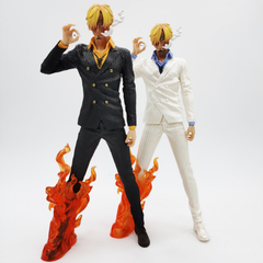 Mô hình đồ chơi - Sanji áo trắng đứng hút thuốc hàng siêu đẹp - One Piece