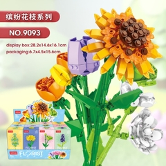 Combo 12 Mẫu Bộ Lắp Ghép Cành Hoa. SKU: LG-9093 (VAT 001-C12-120)