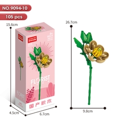 Bộ Lắp Ghép Cành Hoa Mỉm Cười 105pcs. SKU: LG-9094-10 (VAT 001-06-11) - K136-T4-S10