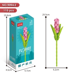Bộ Lắp Ghép Cành Hoa Lục Bình 115pcs. SKU: LG-9094-2 (VAT 001-06-11) - K136-T4-S2