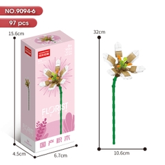 Bộ Lắp Ghép Cành Hoa Huệ 97pcs. SKU: LG-9094-6 (VAT 001-06-11) - K136-T4-S6