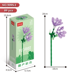 Bộ Lắp Ghép Cành Hoa Lan Nam Phi 89pcs. SKU: LG-9095-3 (VAT 001-06-11) - K111-T3-S3