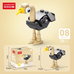 Combo 10 Mẫu Bộ Lắp Ghép Các Loài Chim - (10 Mẫu nhỏ lắp thành 1 mẫu to) - SKU: LG-9100 ( VAT 001-C10-30 ) - K97-T1-S1-2-3