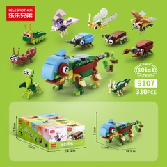 Combo 5 Bộ Lắp Ghép Mô Hình Côn Trùng 26pcs. SKU: LG-9107-10 ( VAT 001-C5-11 ) - K136-T2-S10