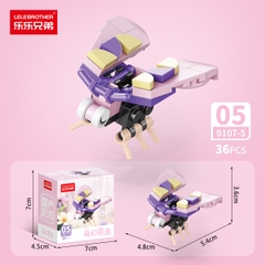 Combo 10 Mẫu Bộ Lắp Ghép Mô Hình Côn Trùng - (10 Mẫu nhỏ lắp thành 1 mẫu to) - SKU: LG-9107 ( VAT 001-C10-30 ) - K100-T1-S1-2-3-4-5, K99-T1-S1