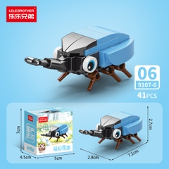 Combo 10 Mẫu Bộ Lắp Ghép Mô Hình Côn Trùng - (10 Mẫu nhỏ lắp thành 1 mẫu to) - SKU: LG-9107 ( VAT 001-C10-30 ) - K100-T1-S1-2-3-4-5, K99-T1-S1