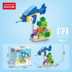 Combo 5 Bộ Lắp Ghép Mô Hình Động Vật Dưới Biển 40pcs. SKU: LG-9110-2-C ( VAT 001-C5-11 ) K136-T3-S12