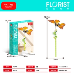 Bộ lắp ghép Hoa & côn trùng 94pcs . SKU: LG-9127-7 ( VAT 001-06-11 ) - K129-T1-S7