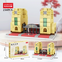 Bộ lắp ghép mô hình Đại học Phục Đán 250pcs. SKU: LG-9128-4 (VAT 001-12-30) K89-T1-S5