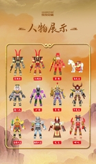 Combo bộ 12 nhân vật Tây Du ký . SKU: LG-9141 ( VAT 001-C12-60 ) - K98-T2-S5