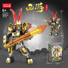 Combo 3 Bộ Lego Tôn Ngộ Không 75 pcs SKU: LG-9141-1-C ( VAT 001-C3-11) - K113-T2-S1