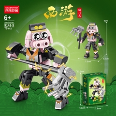 Combo 3 Bộ Lego Chư Bát Giới 79 pcs. SKU: LG-9141-5-C ( VAT 001-C3-11 ) - K113-T2-S5