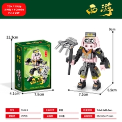 Combo 3 Bộ Lego Chư Bát Giới 79 pcs. SKU: LG-9141-5 ( VAT 001-C3-11 ) - K113-T2-S5