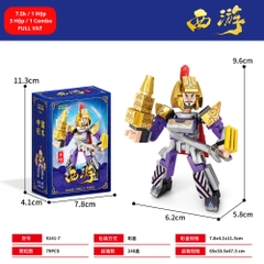 Combo 3 Bộ Lego Lý Tịnh 79pcs . SKU: LG-9141-7 ( VAT 001-C3-11 ) - K113-T2-S7