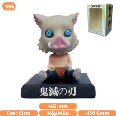 Mô Hình đồ chơi - Hashibira Inosuke lắc đầu - Kimetsu no Yaiba - Bộ lắc đầu - Có Hộp Màu - N3-K26-T4-S2