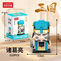 Bộ lắp ghép nhân vật Gia Cát Lượng 122pcs. SKU: LG-9210-3 (VAT 001-17-11) - K108-T4-S3