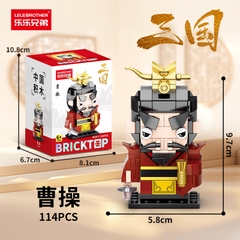 Bộ lắp ghép nhân vật Tào Tháo 114pcs. SKU: LG-9210-7 (VAT 001-17-11) - K108-T4-S7