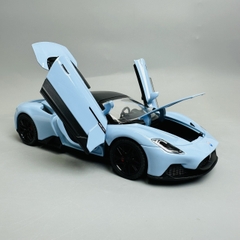 Mô Hình xe maserati xanh ngọc tỉ lệ 1:22 Hợp kim có thể mở cửa - bánh sau chạy cót - Dài 21cm - rộng 9cm - cao 5cm - nặng : 800gram - FULL BOX : box màu SKU : oto288 - N3-K12-T3-S1