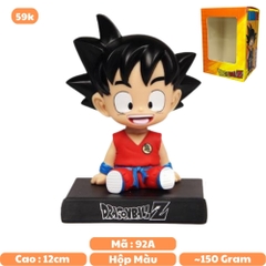 Mô Hình đồ chơi -  Son Goku Áo Đỏ Lắc Đầu - Dragon Ball - Bộ lắc đầu - Có Hộp Màu - N3-K27-T1-S1