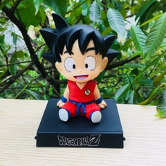 Mô Hình đồ chơi -  Son Goku Áo Đỏ Lắc Đầu - Dragon Ball - Bộ lắc đầu - Có Hộp Màu - N3-K27-T1-S1