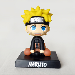 Mô Hình Naruto lắc đầu cười siêu kute - Cao 13,5cm - ngang 9cm - dọc 7cm - nặng 200gram + có box - K73-T3-S8