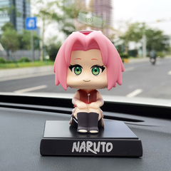 Mô Hình Sakura lắc đầu - Cao 13cm - ngang 9cm - dọc 7cm - nặng 200gram + có box - N3-K28-T2-S1