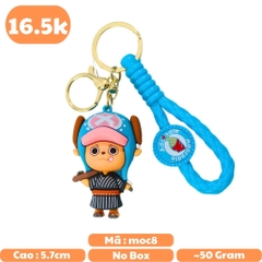 Móc Khóa Chopper wano - Dây móc dài : 9.5cm - Mô Hình Cao : 5.7cm - Nặng : 50cm - No Box : bọc túi OPP N3-K61-T2-S3