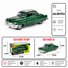 Xe thể thao nhiều kiểu dáng , chất liệu hợp kim , tỉ lệ 1:36 - SKU : oto-36191A ( VAT: 103-01-35 )