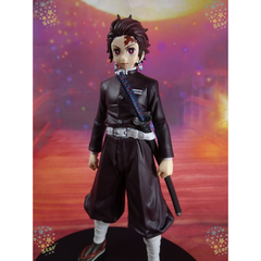 Mô hình đồ chơi - figure Demon Slayer Kamado Tanjirou Áo Đen - Kimetsu No Yaiba - No Box - N4-K10-BL5 - N1-K10-T2-S2