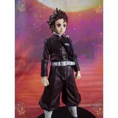 Mô hình đồ chơi - figure Demon Slayer Kamado Tanjirou Áo Đen - Kimetsu No Yaiba - No Box - N4-K10-BL5 - N1-K10-T2-S2