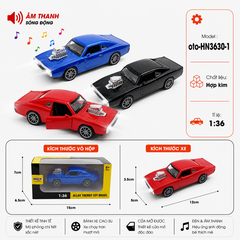 Xe thể thao nhiều kiểu dáng ( Có Đèn , Có Nhạc ) . Chất liệu hợp kim , tỉ lệ 1:36 - SKU : oto-HN3630-1 - ( VAT : 103-01-35 )