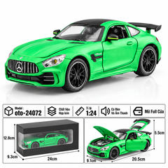 Xe thể thao tỉ lệ 1:24 - chất liệu bằng hợp kim - Có đèn và âm thanh Tính năng mở full cửa - SKU : oto-24072 ( VAT : 103-01-190 )