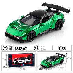 Xe thể thao nhiều màu sắc chất liệu hợp kim , tỉ lệ 1:36 : SKU : oto-6832-47 ( Vat : 103-01-35 )