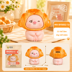 Mô Hình Các Con Vật Cosplay Bánh Ngọt Size Nhỏ KT 15*11*13cm - SKU : MH-BY0002-1 - (VAT: MH002)