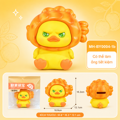 Mô Hình Các Con Vật Cosplay Món Ăn Cá Nướng size nhỏ KT 16.8*16.3*12.1 cm -  SKU : MH-BY0004-1 ( VAT : 002-09-60 )