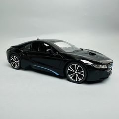 Mô Hình xe bmw i8 màu đen tỉ lệ 1:22 Hợp kim có thể mở cửa - bánh sau chạy cót - Dài 21cm - rộng 9cm - cao 5cm - nặng : 800gram - FULL BOX : box màu SKU : oto293 - N3-K8-T3-S4