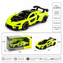 Mô Hình xe oto  McLaren hợp kim , tỉ lệ 1:32- Dài 15cm - rộng 7.1cm - cao 4.2cm - SKU : oto-3251B - ( Vat : 002-05-60 !!! ) -