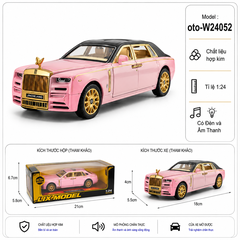 Mô hình xe Ô tô hợp kim cao cấp tỉ lệ 1:24 - SKU : oto-W24052 ( VAT : 103-01-150 )
