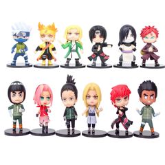 Mô hình đồ chơi - combo12 nhân vật Naruto Sakura Gaara Shikamaru Itachi Kakashi Lee Orochimaru Tsunade... -  Naruto - No Box - K24-T1-S10