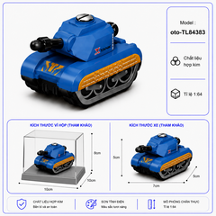 Mô hình Xe Tăng bằng thép hợp kim , tỉ lệ 1:64 - SKU : oto-TL84383 - (VAT: 103-06a-30 )