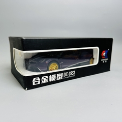 Mô Hình xe Pagani tím tỉ lệ 1:24 Hợp kim có thể mở cửa - bánh sau chạy cót - Dài 21cm - rộng 9cm - cao 5cm - nặng : 1000gram - FULL BOX : box màu SKU : oto302 N3-K7-T3-S3