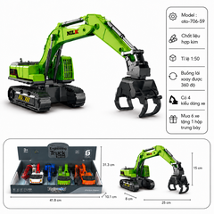 Mô Hình Các Loại xe xây dựng - SKU : oto-706-59 - ( Vat : 003-01-35 !!! )