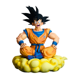Hàng loại 1 - Mô Hình Dragonball SonGoku Cưỡi mây siêu ngầu - Cao 37cm - Nặng 1.3Kg - Dragonball - Box nhựa - K6-T4-S11