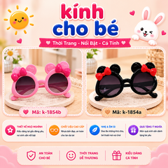 Kính mắt trẻ em dễ thương - SKU :  K-1854 - (VAT: 012-01-13*)