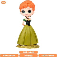 Mô Hình Nữ Hoàng Băng Giá Công Chúa Anna siêu đẹp - cao 16cm - nặng 130 gram - Figure  Búp Bê Công Chúa - No box - N1-K33-T1-S1